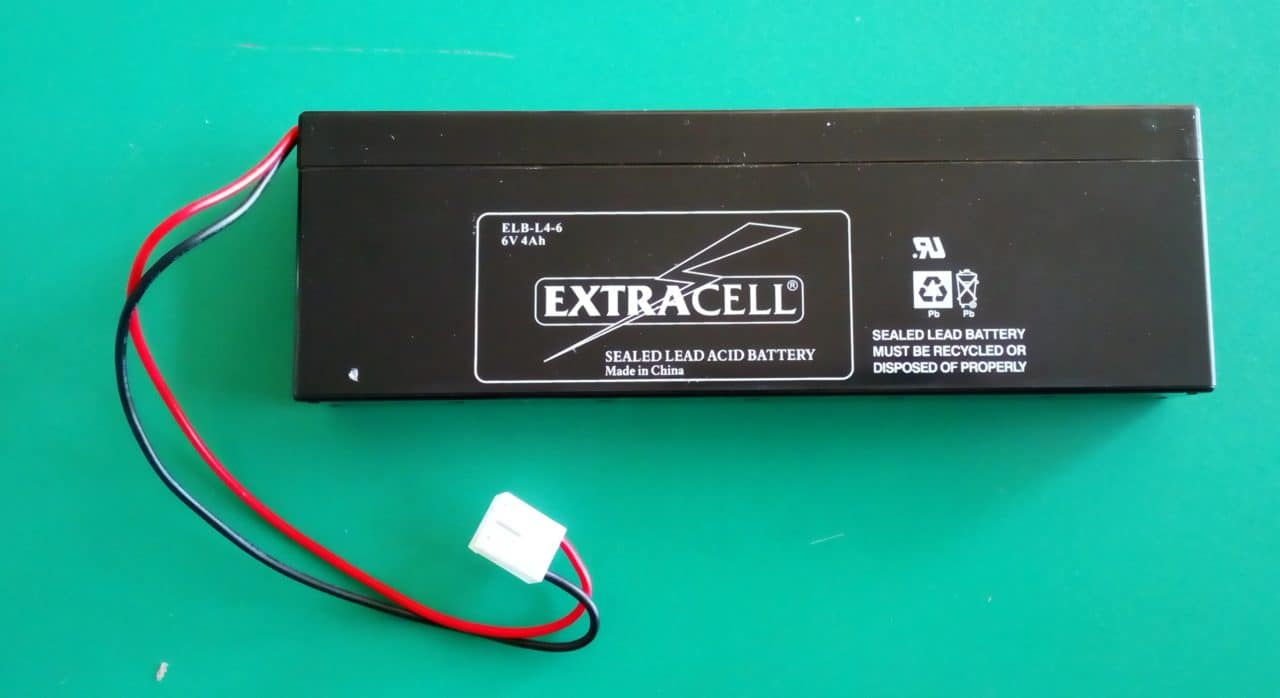 Batteria al piombo 6V 12Ah Extracell